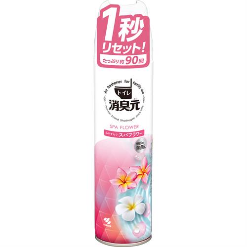 小林製薬 消臭元 トイレ用 消臭スプレー 心やすらぐスパフラワー (280mL) 消臭・芳香剤