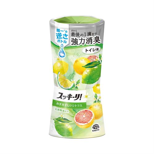 アース製薬 スッキーリ! トイレ用 みずみずしいシトラス (400mL) 消臭剤