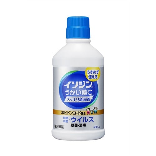 【第3類医薬品】シオノギヘルスケア　イソジンうがい薬C　(480mL)