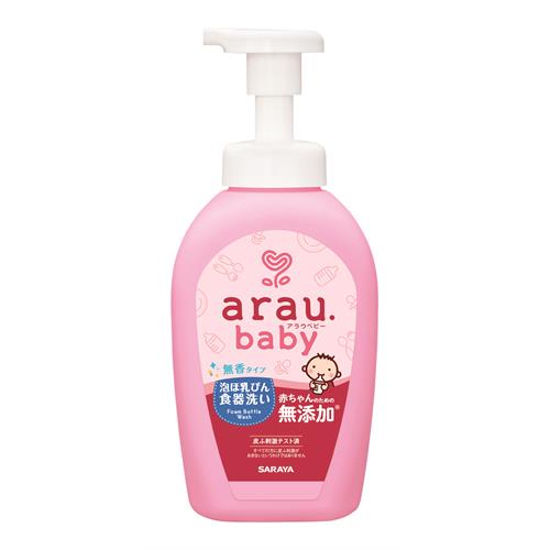 サラヤ　arau.　アラウ　ベビー　泡ほ乳びん食器洗い　(500mL)　ベビー用食器洗剤