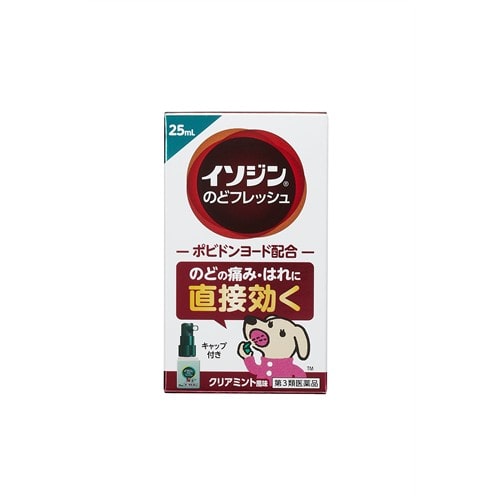 【第3類医薬品】シオノギ イソジン のどフレッシュ (25mL) 口腔内殺菌消毒液