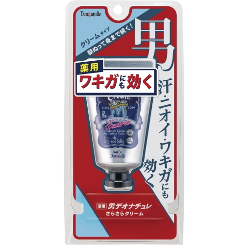シービック 男デオナチュレ 男さらさらクリーム (45g) 男性用 ワキ用 制汗デオドラント剤 【医薬部外品】