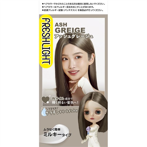 ヘンケルジャパン フレッシュライト ミルキーヘアカラー アッシュグレージュ (1セット) ヘアカラー　【医薬部外品】