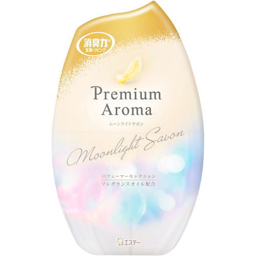 エステー お部屋の消臭力 プレミアムアロマ ムーンライトサボン (400mL) Premium Aroma 室内用 置き型 消臭・芳香剤