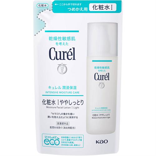 花王 キュレル 潤浸保湿 化粧水 I 1 ややしっとり つめかえ用 (130mL) 詰め替え用 敏感肌用化粧水 curel 【医薬部外品】