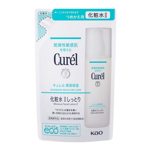 花王 キュレル 潤浸保湿 化粧水 II 2 しっとり つめかえ用 (130mL) 詰め替え用 curel 【医薬部外品】