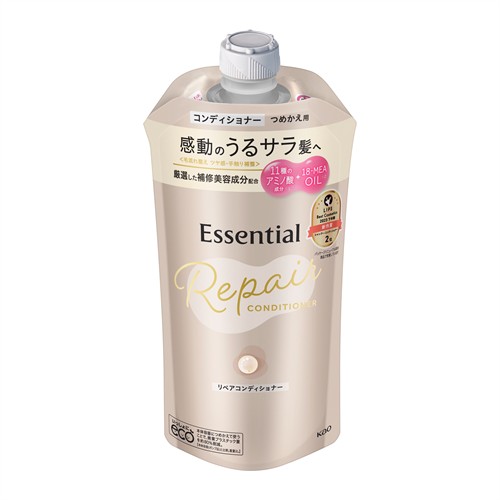 花王 エッセンシャル ザビューティ 髪のキメ美容リペアコンディショナー つめかえ用 (340mL) 詰め替え用
