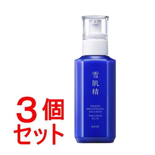 《セット販売》 コーセー 薬用 雪肌精 ブライトニング エマルジョン (140mL)×3個セット 美白乳液 SEKKISEI 【医薬部外品】
