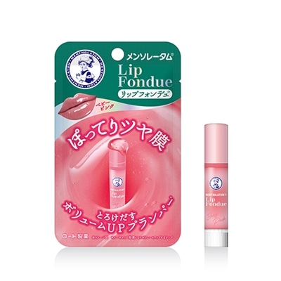ロート製薬 メンソレータム リップフォンデュ ベビーピンク (3.2g) リップクリーム