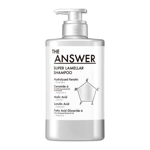 花王 ジアンサー　スーパーラメラシャンプー　ポンプ　ベルガモット&ダフネの香り　インバス　ノンシリコン　ＴＨＥ　ＡＮＳＷＥＲ