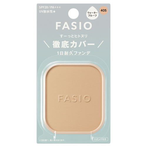 コーセー ファシオ　ヒトヌリカバー耐久ファンデーション　＃４０５ SPF20 PA+++  レフィル