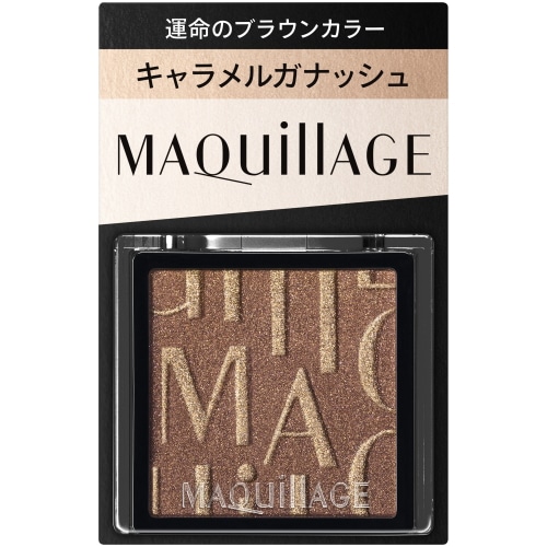 資生堂 マキアージュ カスタマイズアイカラー シングル 運命のブラウンカラー BR533 キャラメルガナッシュ