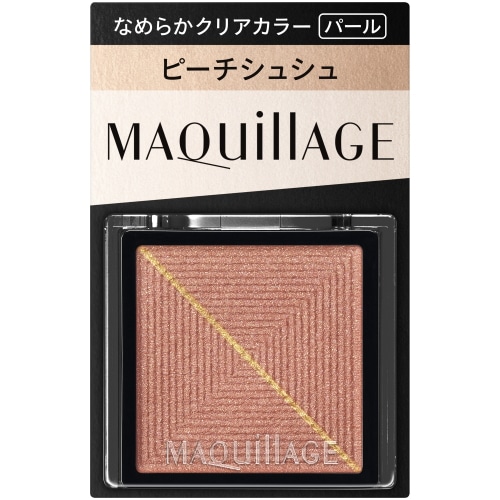 資生堂マキアージュ カスタマイズアイカラー シングル なめらかクリアカラー(パール) PK374 ピーチシュシュ