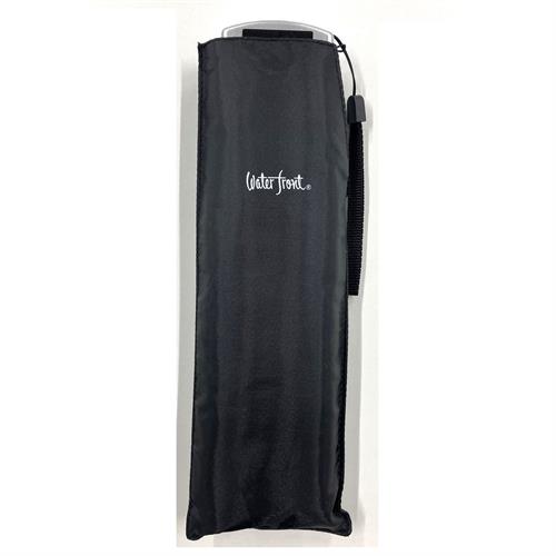 ウォーターフロント ポケフラット折　５５ＣＭ　ブラック　折りたたみ　超薄型傘