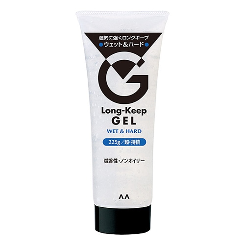 マンダム ロングキープジェル ウェット＆ハード (225g) 男性用 メンズ ヘアジェル