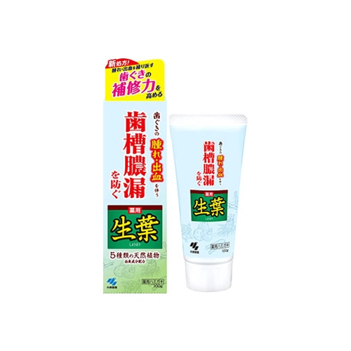 小林製薬 生葉d (100g) 生葉 薬用ハミガキ 【医薬部外品】