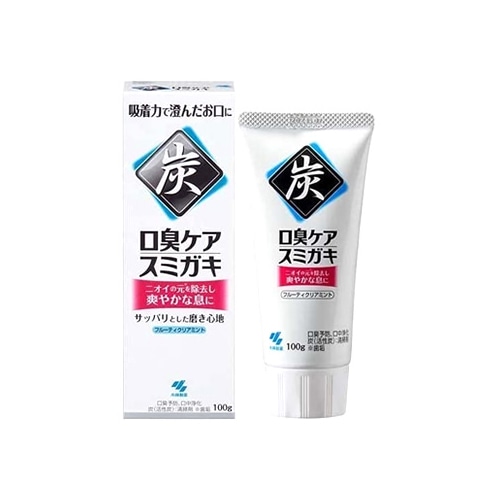 小林製薬 口臭ケアスミガキ (100g) スミガキ 炭配合 歯みがき粉 ハミガキ