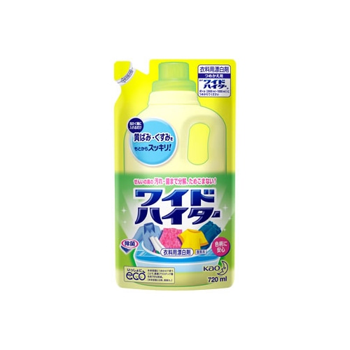 花王 ワイドハイター つめかえ用 (720mL) 詰め替え用 衣料用酸素系漂白剤