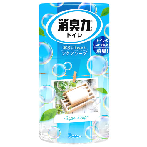 エステー トイレの消臭力 アクアソープ (400mL) トイレ用 消臭 芳香剤