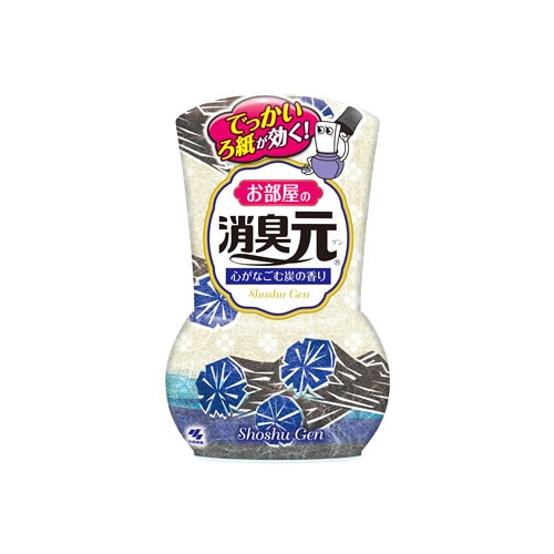 小林製薬 お部屋の消臭元 心がなごむ炭の香り (400mL)