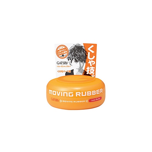 マンダム　GATSBY　ギャツビー　ムービングラバー　ルーズシャッフル　(80g)　男性用　ヘアワックス