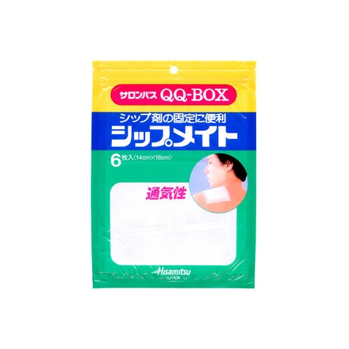 久光製薬 サロンパスQQ-BOX シップメイト (6枚入) 固定用 テープ