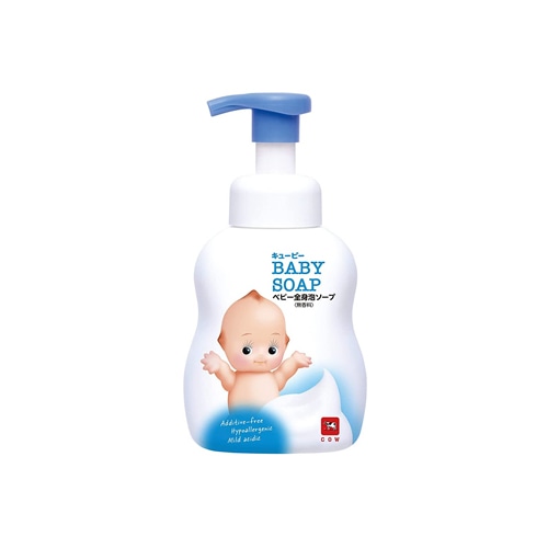 牛乳石鹸 キューピー ベビー全身泡ソープ ポンプ付 (400mL) 泡タイプ ベビーソープ ベビーシャンプー