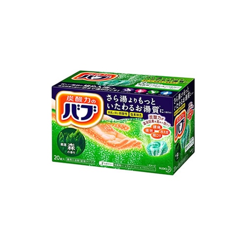 花王 バブ 森の香り (20錠) 入浴剤 【医薬部外品】