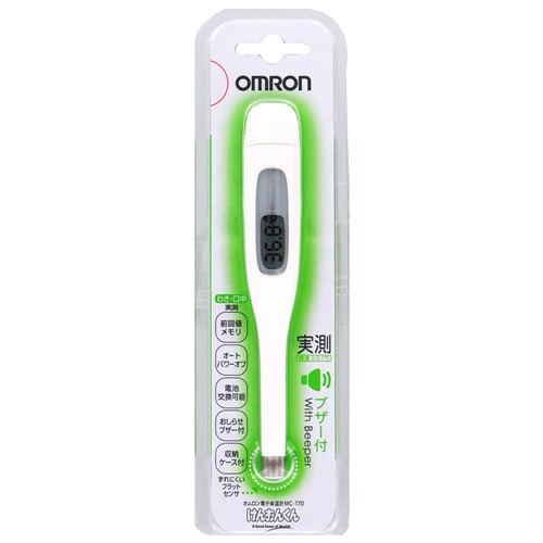 オムロン 電子体温計 MC-170 けんおんくん 実測式 (1台) わき・口中 【管理医療機器】