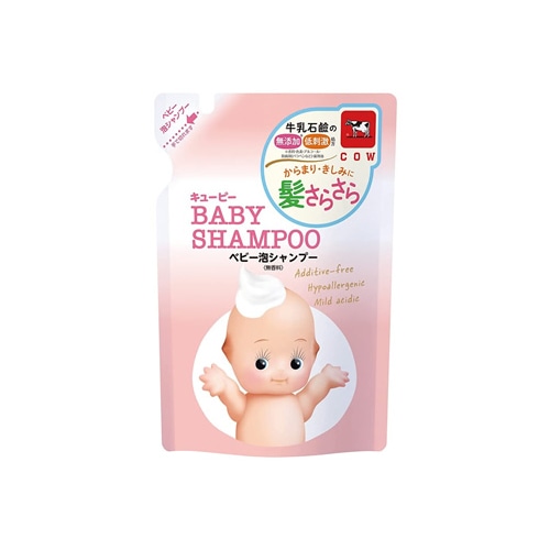 牛乳石鹸 キューピー ベビー泡シャンプー つめかえ用 (300mL) 詰め替え用 泡タイプ ベビーシャンプー