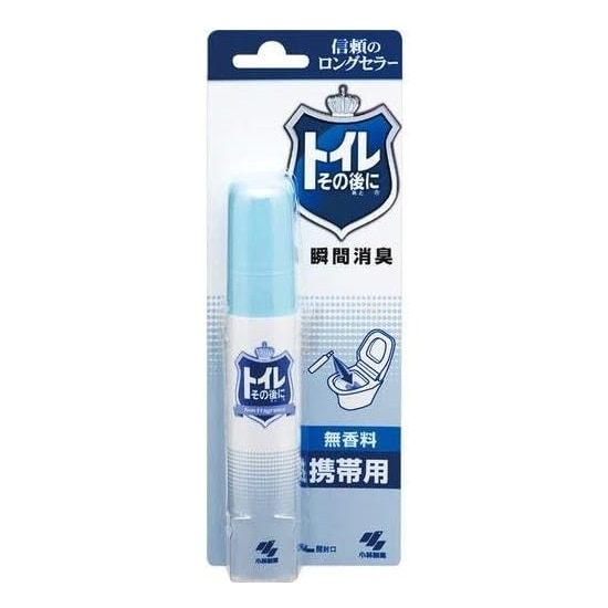 小林製薬 トイレその後に 携帯用 (23mL) 無香料 消臭剤