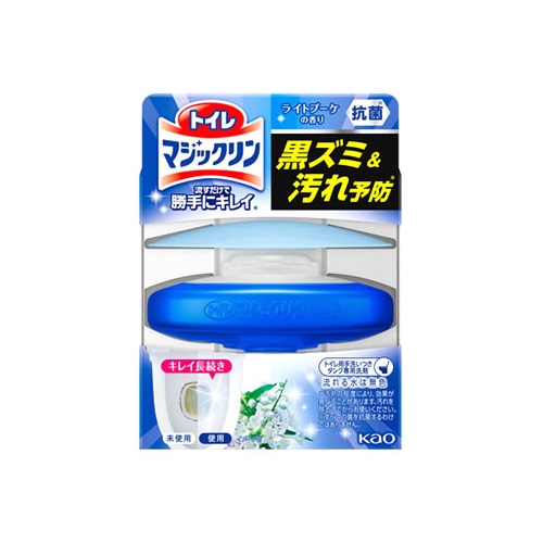 花王 トイレマジックリン 流すだけで勝手にキレイ ライトブーケの香り 本体 (1個) トイレ用洗浄剤