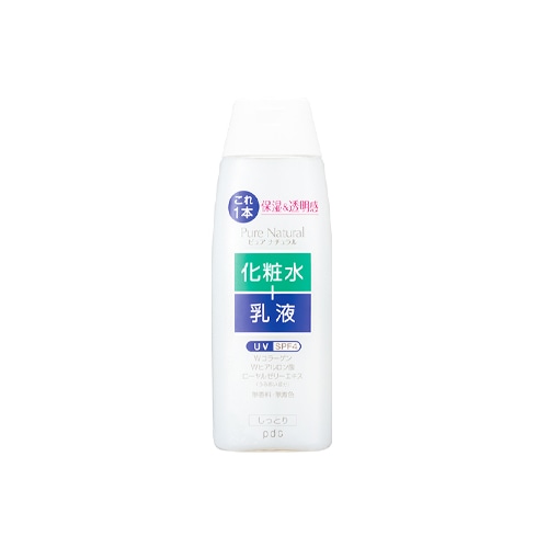 pdc ピュア ナチュラル エッセンスローション UV SPF4 (210mL) 化粧液 化粧水+乳液