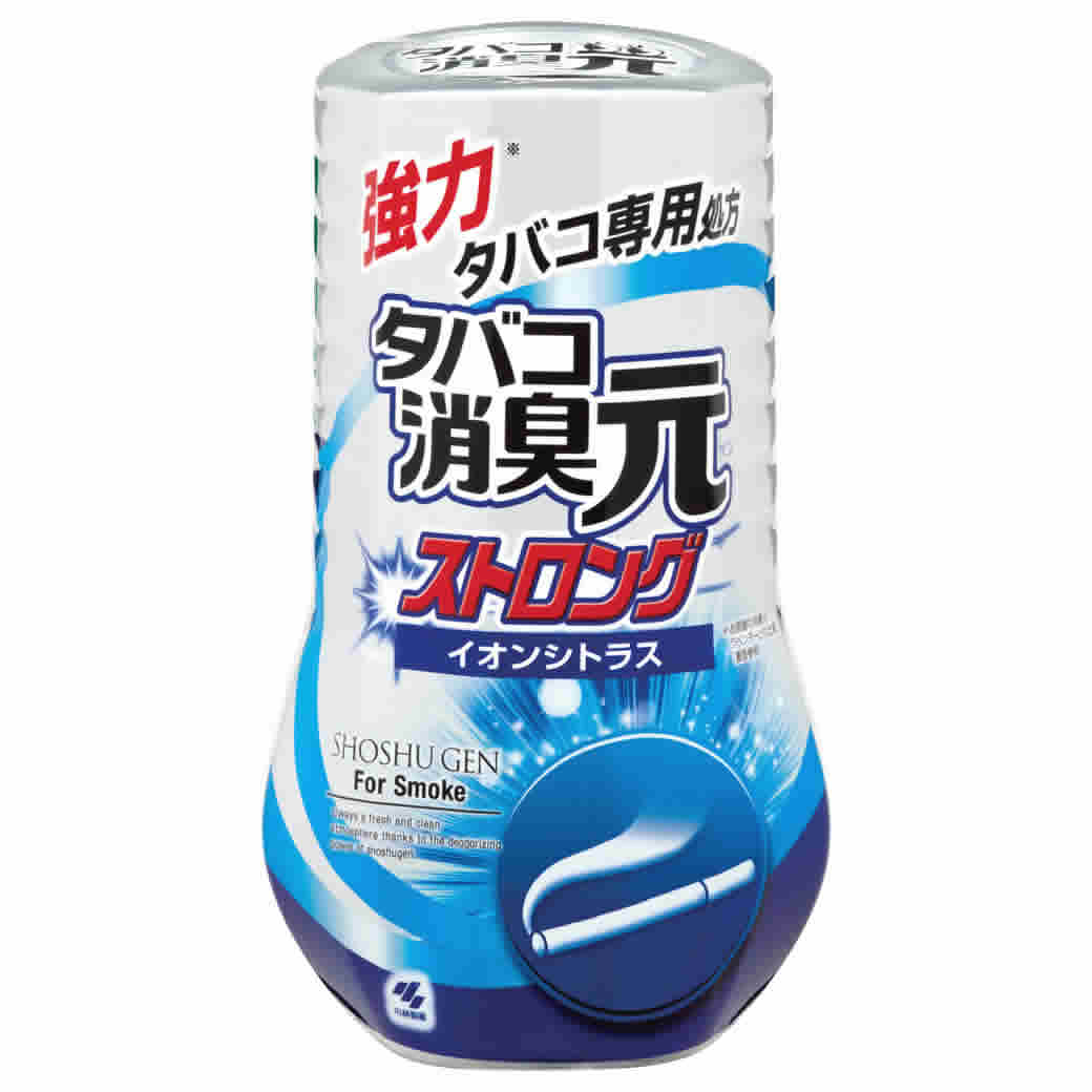 小林製薬 タバコ消臭元ストロング イオンシトラス (400mL) 空間用消臭・芳香 置き型
