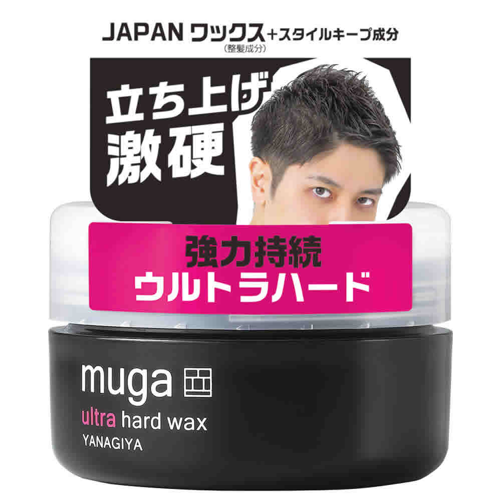 柳屋本店 MUGA ウルトラハードワックス (85g) メンズヘアワックス