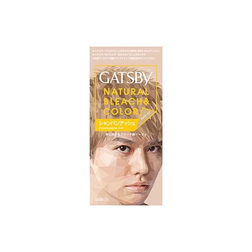 マンダム ギャツビー ナチュラルブリーチカラー 【シャンパンアッシュ】