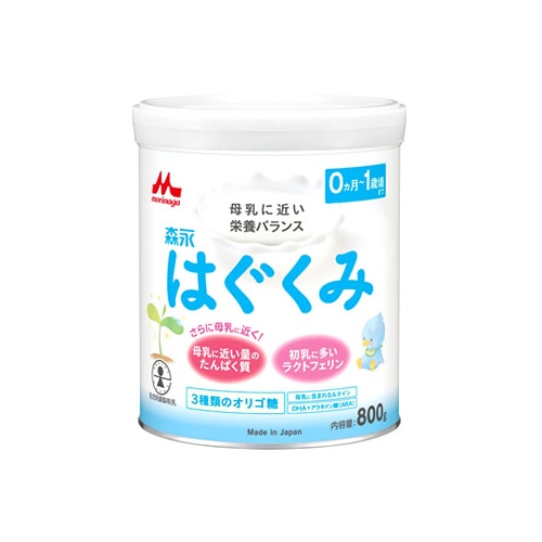 森永 はぐくみ 大缶 (800g) 0ヵ月~1歳頃まで 森永乳業 ※軽減税率対象商品