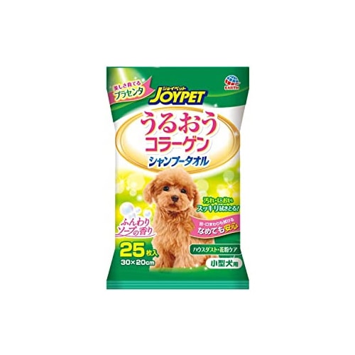 アースペット ジョイペット シャンプータオル 小型犬用 (25枚)