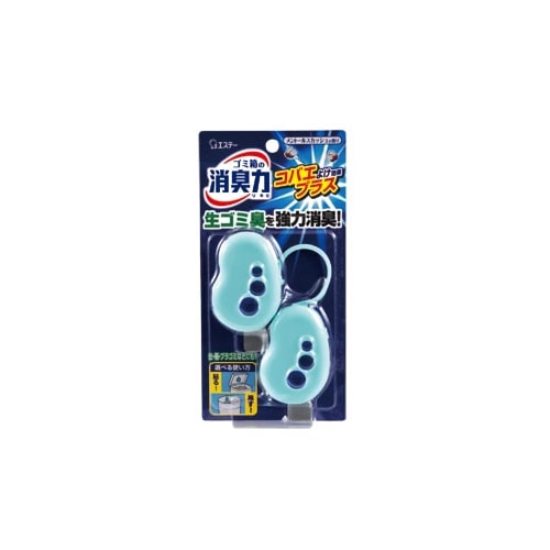 エステー ゴミ箱の消臭力 コバエよけ効果プラス メントールスカッシュの香り (2個)