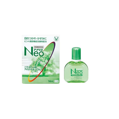 【第3類医薬品】大正製薬 アイリスネオ ソフト 目薬 (14ml)