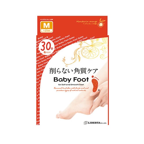 ベビーフット 削らない角質ケア イージーパック SPT30分タイプ Mサイズ (1回分)