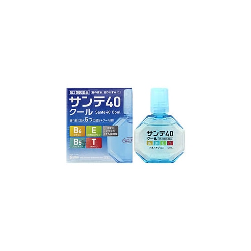 【第3類医薬品】参天製薬 サンテ40 クール 目薬 (12ml) 【セルフメディケーション税制対象商品】