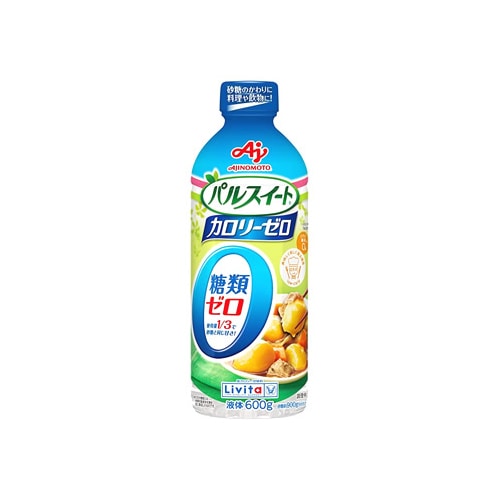 味の素 大正製薬 リビタ パルスイート カロリーゼロ 液体タイプ (600g) 甘味料　※軽減税率対象商品