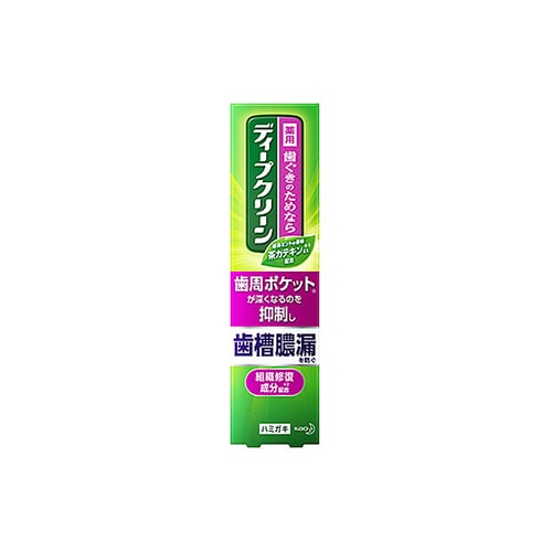 花王 ディープクリーン 薬用ハミガキ 歯周病予防 (100g) 歯槽膿漏 歯みがき粉 【医薬部外品】
