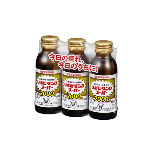 大正製薬 リポビタンDスーパー (100mL×3本) 【指定医薬部外品】