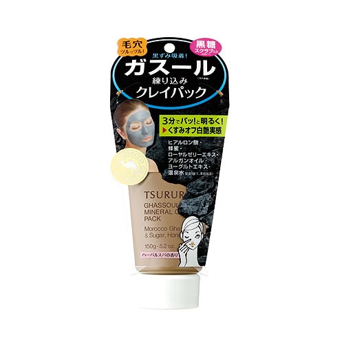 BCL ツルリ 黒ずみ吸着 うるおいガスールパック トリートメントパック 洗い流し専用 (150g)