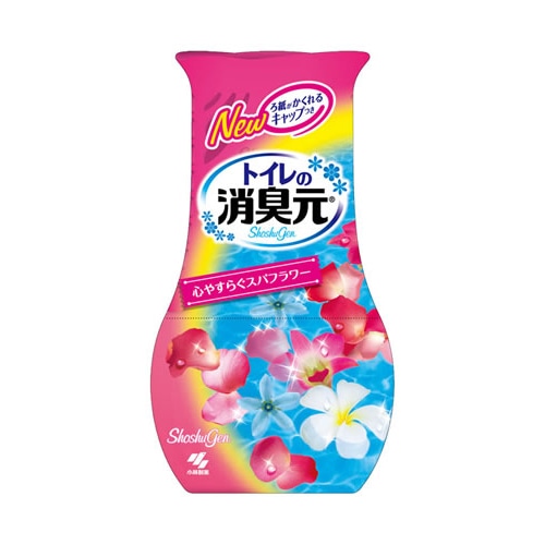 小林製薬 トイレの消臭元 心やすらぐスパフラワー (400ml)