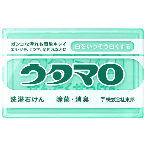 ガンコな汚れ落としに　東邦　ウタマロ　洗濯石けん　除菌・消臭　標準　(133g)