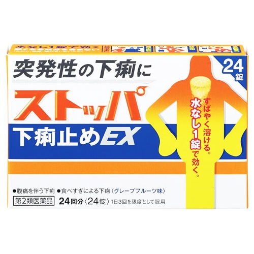 【第2類医薬品】ライオン ストッパ下痢止めEX (24錠)