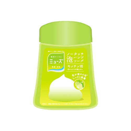 レキットベンキーザー 薬用せっけん ミューズ ノータッチ ボトル キッチン つけかえ用 (250mL) 付け替え用 ハンドソープ 【医薬部外品】